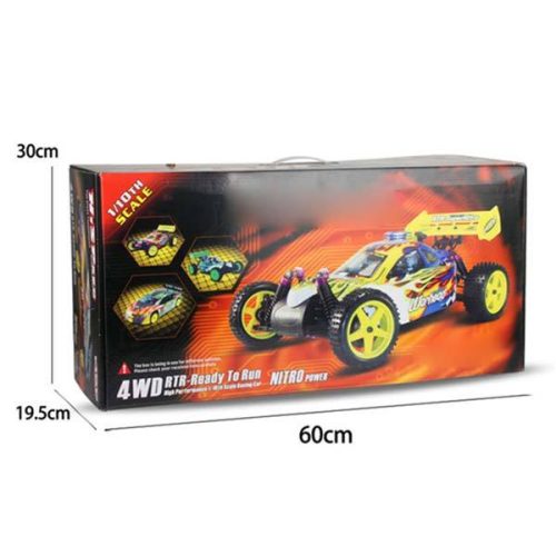 HSP 94166 RC Car 110 Scale 4WD Nitro Gas Powered Off Road Buggy Truck Vehicle 7